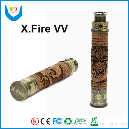 2014 Upgraded E Cigarette Wood Style Vaporizer E Fire